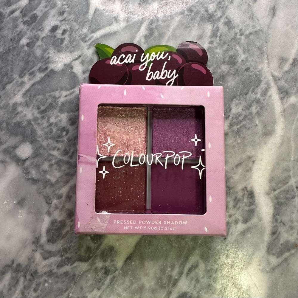 New Colourpop Acai You Baby Eyeshadow‎ Palette